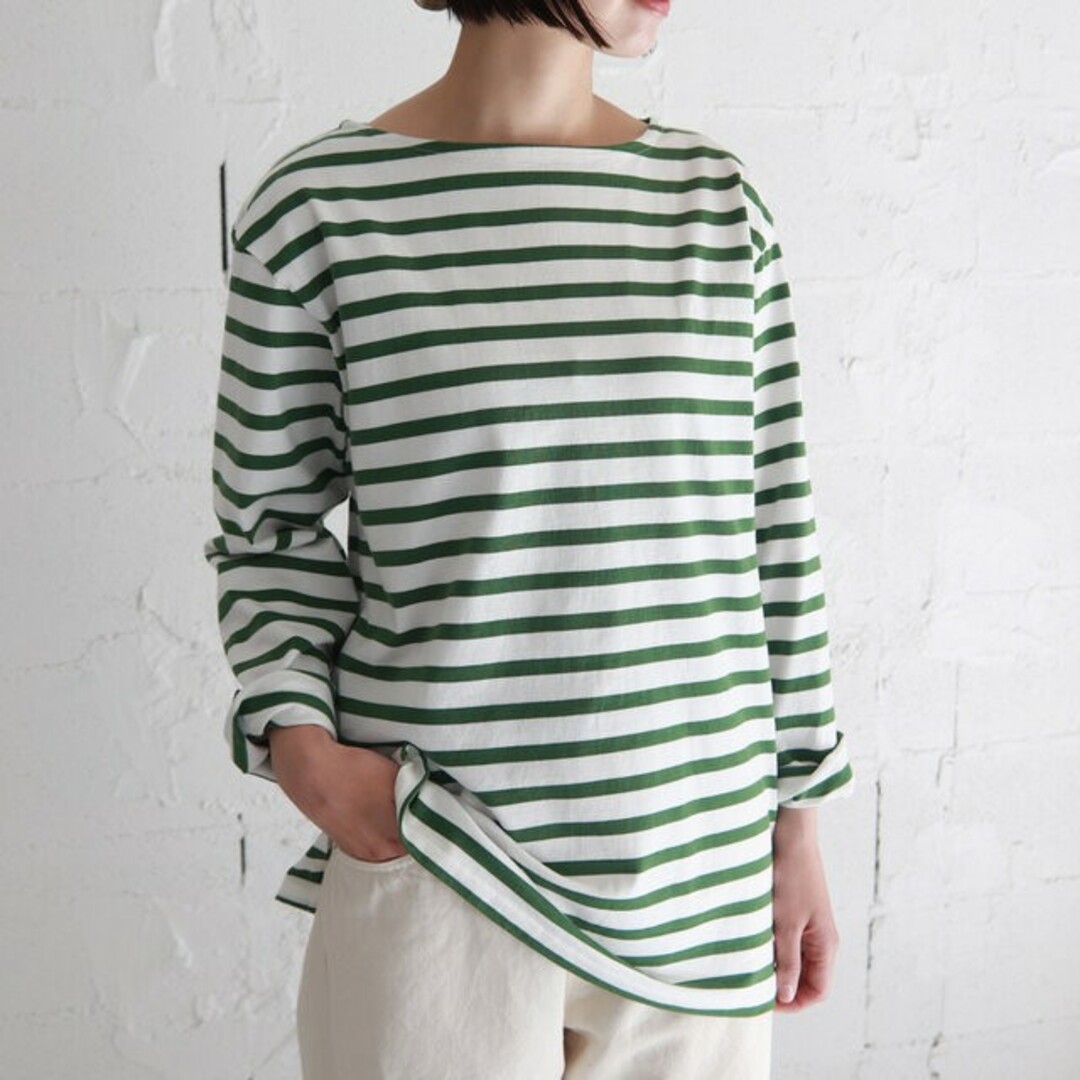 激安挑戦！！ HATSKI(ハツキ) Basque shop｜ラクマ A.U's by ボーダーの通販 shirt Tシャツ(長袖/七分)