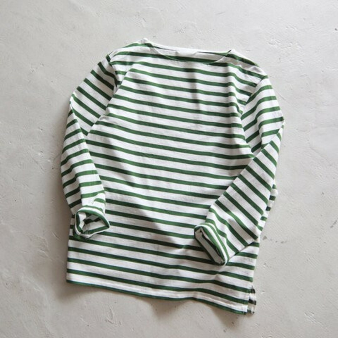 HATSKI(ハツキ) Basque shirt ボーダー レディースのトップス(Tシャツ(長袖/七分))の商品写真