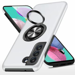 【数量限定】Galaxy S21 ケース リング付き PC TPU 耐衝撃 衝撃(その他)