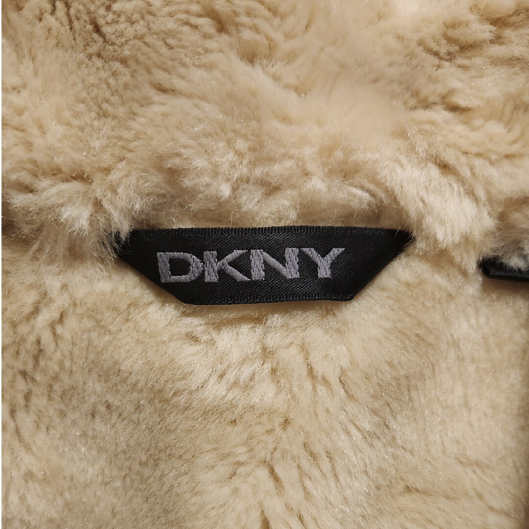 DKNY(ダナキャランニューヨーク)のDKNY　お洒落ボアコート メンズのジャケット/アウター(モッズコート)の商品写真