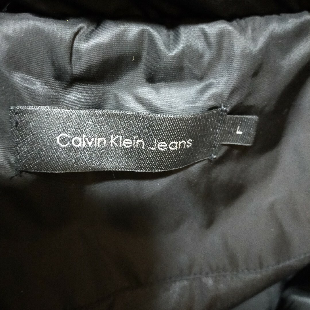 Calvin Klein(カルバンクライン)のカルバンクライン　ジーンズ　ダウンコート　L レディースのジャケット/アウター(ダウンコート)の商品写真