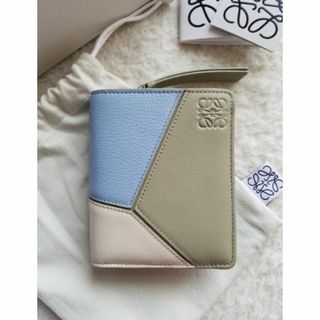 ロエベ(LOEWE)のLOEWE ロエベ パズル コンパクト ジップ ウォレット 2つ折り財布(財布)