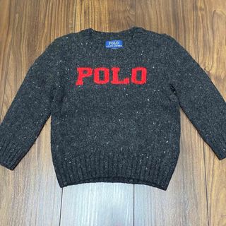 ポロラルフローレン(POLO RALPH LAUREN)のポロラルフローレン　POROロゴセーター　3T(ニット)