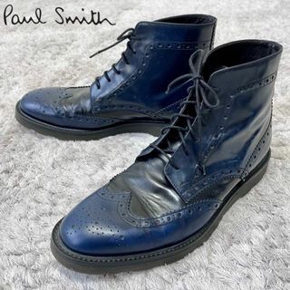 Paul Smith　パネルミクスチャー アルバインブーツ