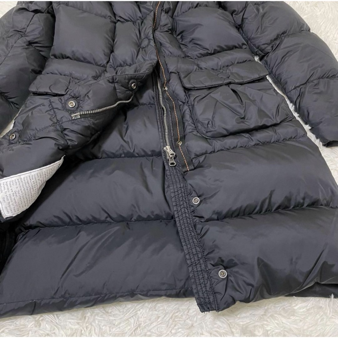 定価¥77,700 パラジャンパーズ ロングダウンコート2way ブラック 定価¥77,700 パラジャンパーズ ロングダウンコート2way ブラック