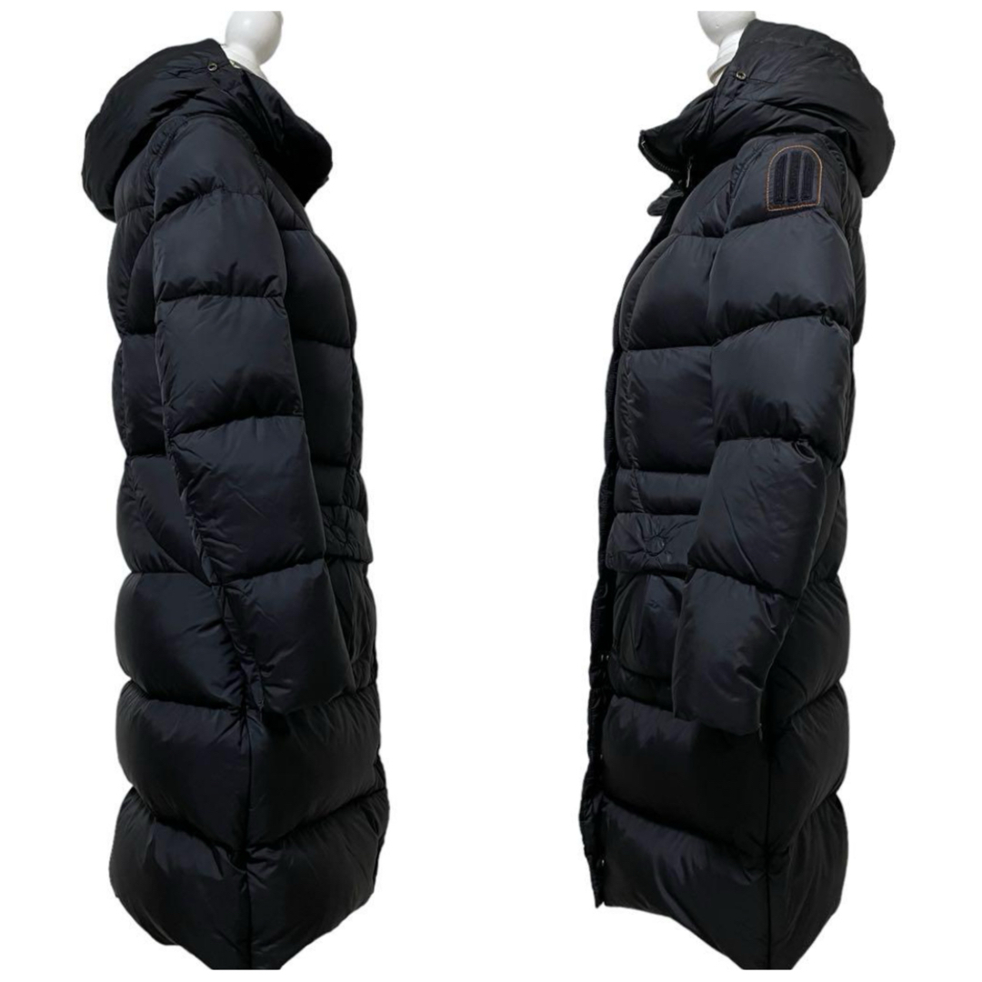 定価¥77,700 パラジャンパーズ ロングダウンコート2way ブラック 定価¥77,700 パラジャンパーズ ロングダウンコート2way ブラック