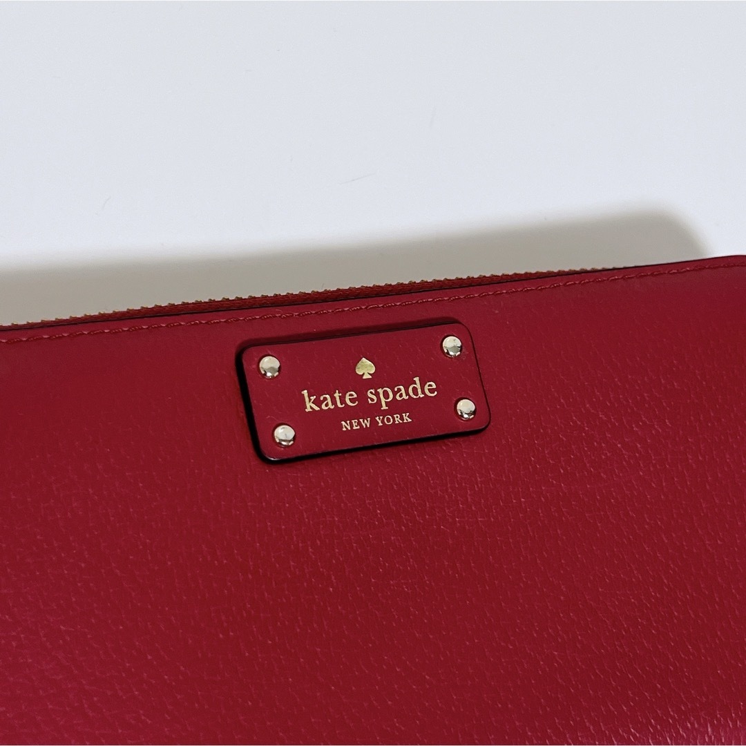 kate spade new york(ケイトスペードニューヨーク)の☆美品☆送料無料☆katespadeケイトスペードラウンドファスナー長財布☆ レディースのファッション小物(財布)の商品写真