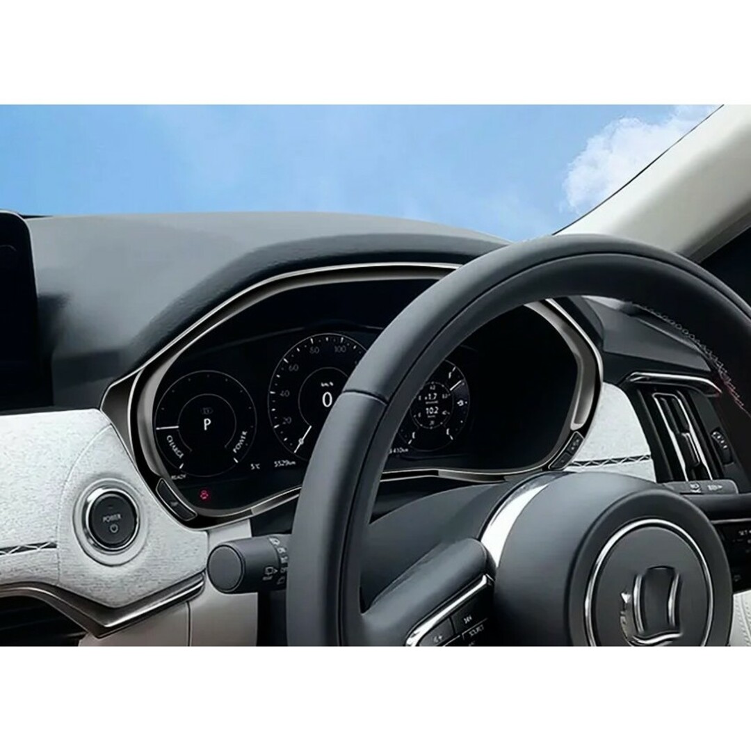 新品★マツダ CX-60 CX60 メーターパネル フレームカバー ガーニッシュ 自動車/バイクの自動車(車内アクセサリ)の商品写真