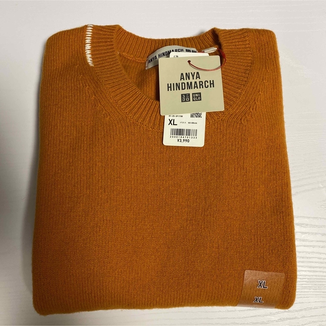 ユニクロ　アニヤハインドマーチ　XL レディースのトップス(ニット/セーター)の商品写真