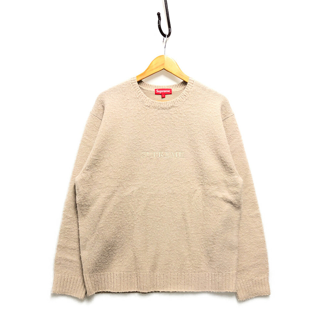 Supreme - SUPREME シュプリーム 21AW Pilled Sweater ロゴ刺繍