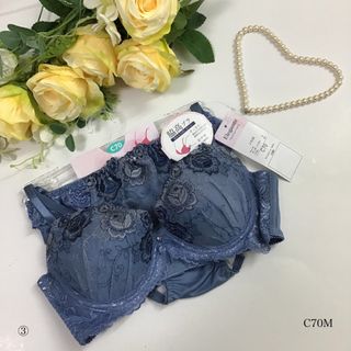 下着☆C70M ブラ&ショーツ 女装 男性様も！③(ブラ&ショーツセット)