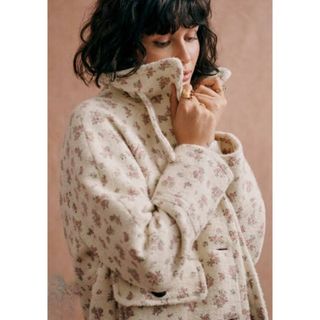 【SEZANE】セザンヌ 新品タグ付き レオコート ROSE 40