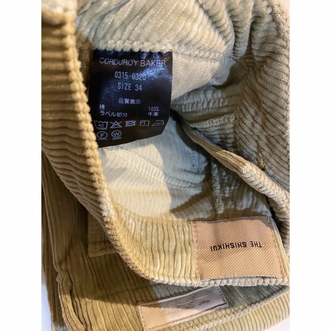 Ron Herman - shishikui CORDUROY BAKER beigeの通販 by union|ロン