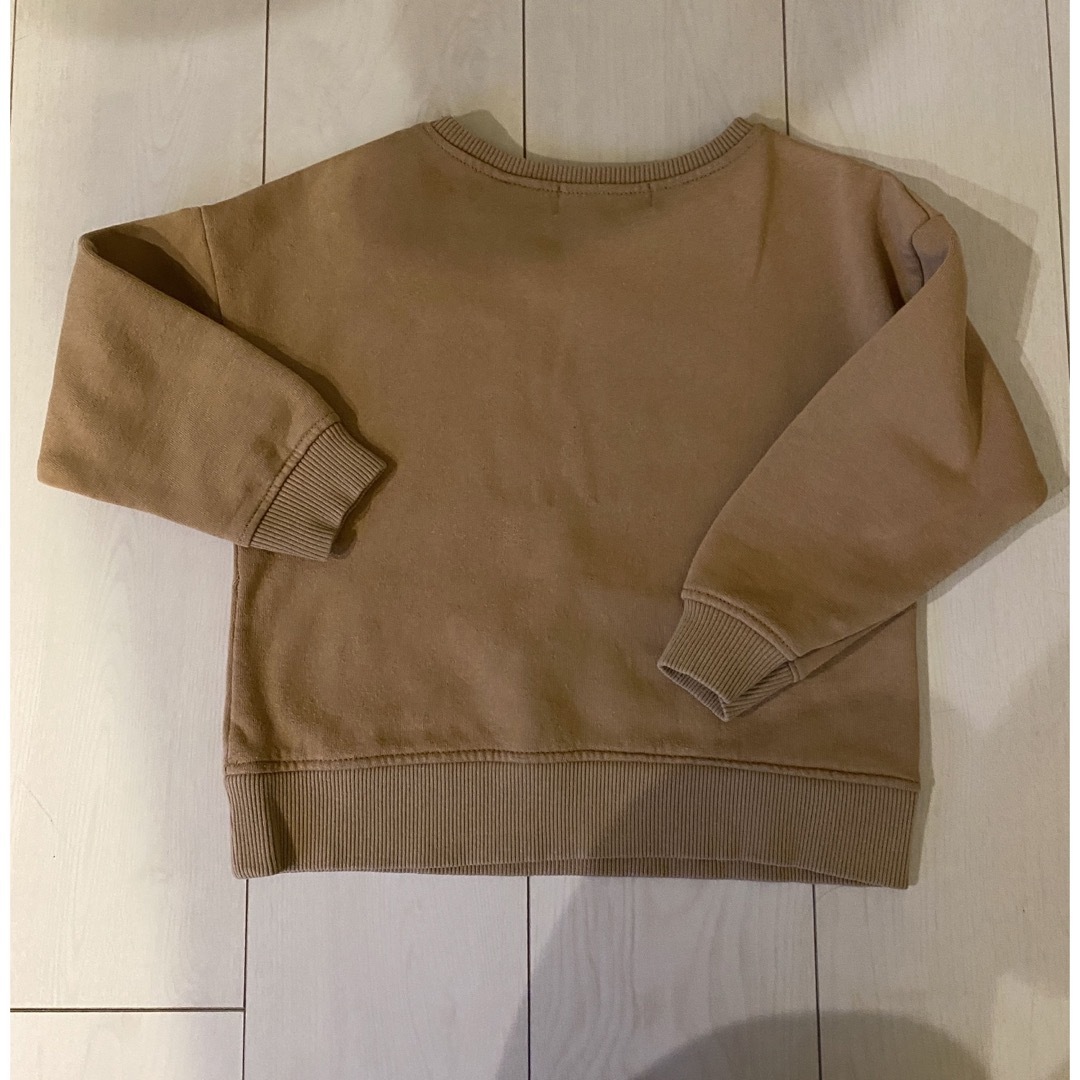 ZARA KIDS(ザラキッズ)のZARAキッズ ミッキーマウス トレーナー 110㎝ キッズ/ベビー/マタニティのキッズ服男の子用(90cm~)(Tシャツ/カットソー)の商品写真