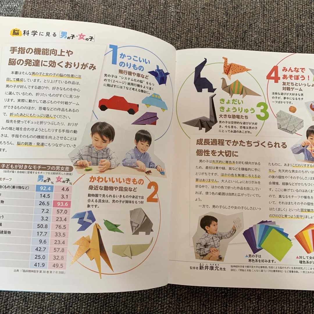 男の子のおりがみ : 男子脳がぐんぐん育つ! エンタメ/ホビーの本(趣味/スポーツ/実用)の商品写真