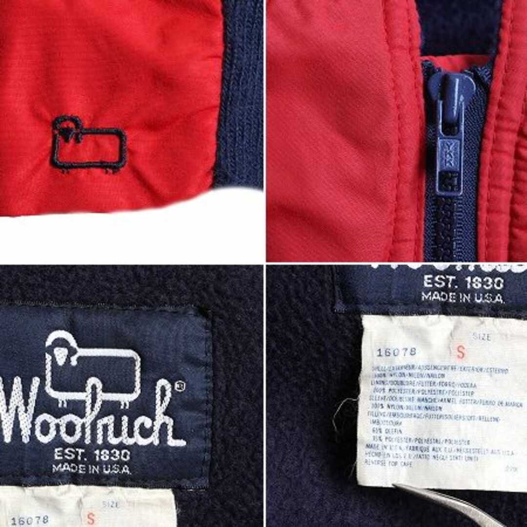 WOOLRICH - 80s USA製 ウールリッチ フリース ライナー付き WOOLRICH - 80s USA製 ウールリッチ フリース ライナー付き