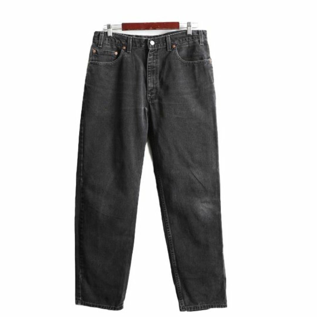 目玉送料無料 9 Levi's505 宅配 Black ブラックデニムジーンズ