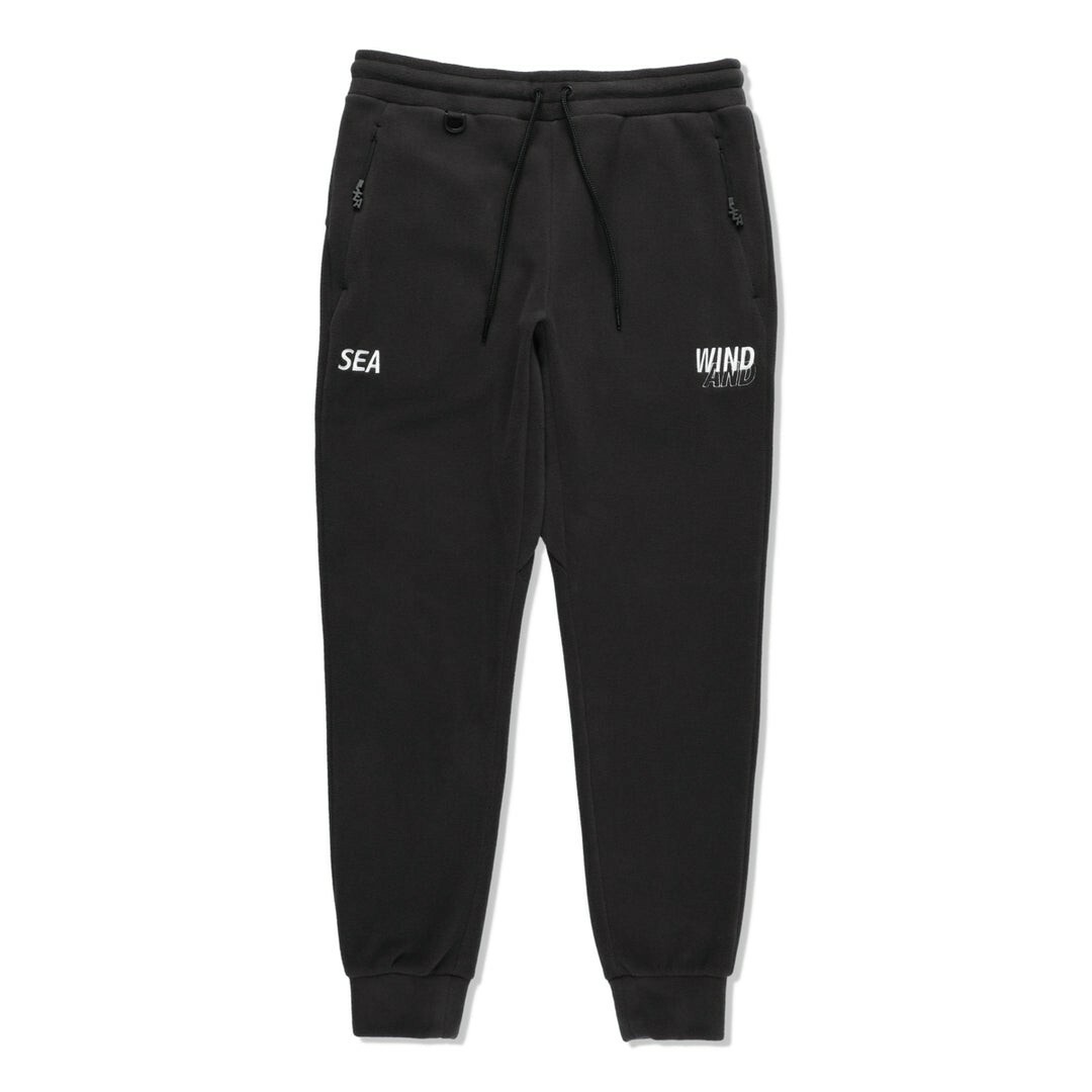 WIND AND SEA(ウィンダンシー)のWIND AND SEA POLARTECH FLEECE PANTS 黒 M メンズのパンツ(その他)の商品写真