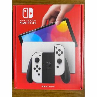 ニンテンドースイッチ(Nintendo Switch)のNintendo Switch（有機EL） ホワイト&SDカード他(携帯用ゲーム機本体)