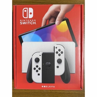 ニンテンドースイッチ(Nintendo Switch)のNintendo Switch（有機EL） ホワイト&SDカード他(携帯用ゲーム機本体)