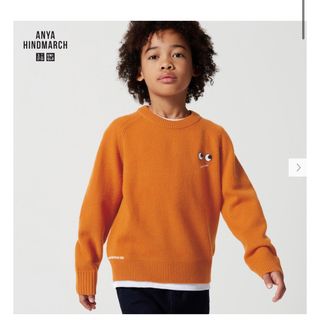 ユニクロ(UNIQLO)のユニクロ　新品アニヤハインドマーチ　120(ニット)