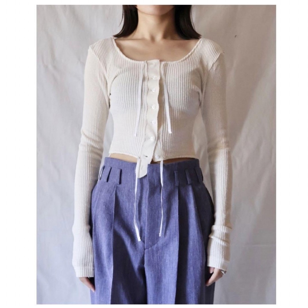 FUMIKA_UCHIDA - FUMIKA_UCHIDA LONG-SLEEVE CORSET TOPの通販 FUMIKA_UCHIDA - FUMIKA_UCHIDA LONG-SLEEVE CORSET TOPの通販