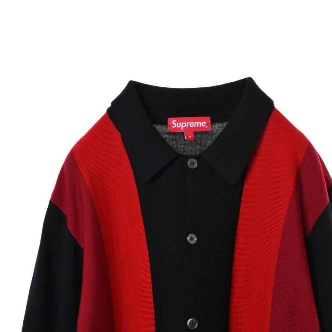 Supreme - Supreme ストライプ ニット カーディガンの通販 by Supreme - Supreme ストライプ ニット カーディガンの通販 by