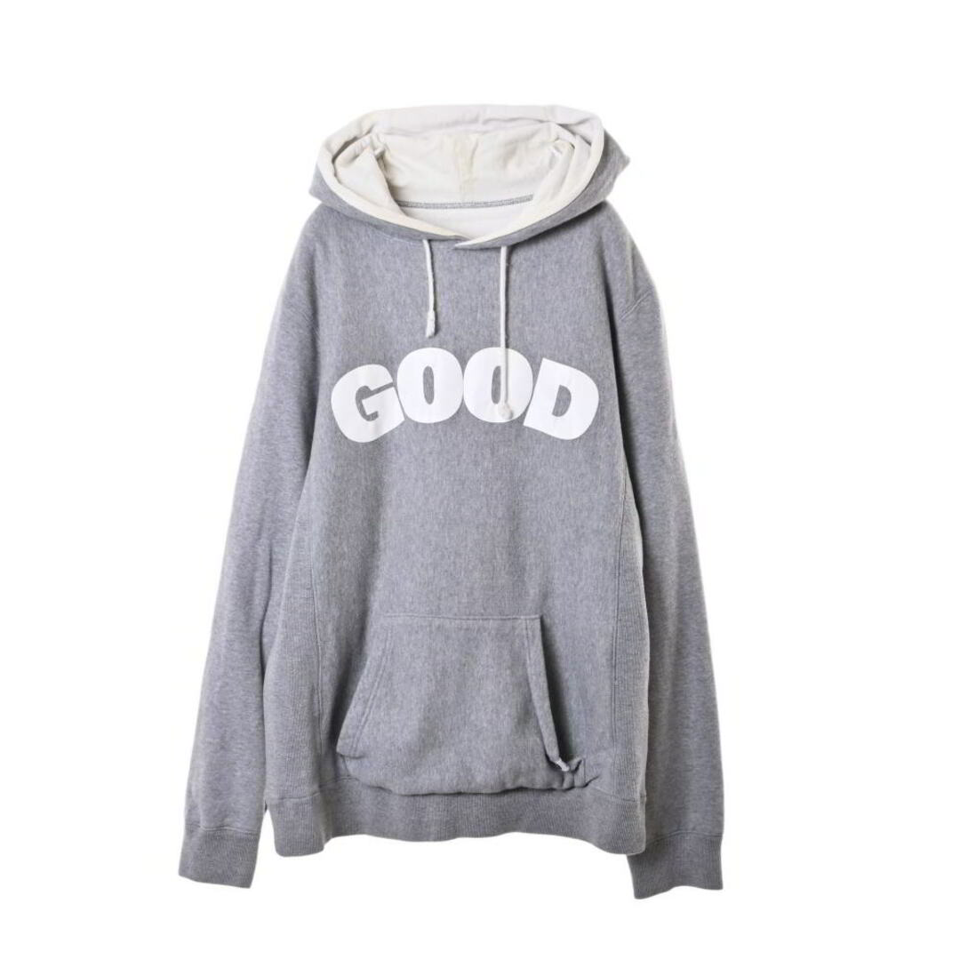 GOODENOUGH - GOODENOUGH プリント プルオーバー パーカの通販 GOODENOUGH - GOODENOUGH プリント プルオーバー パーカの通販