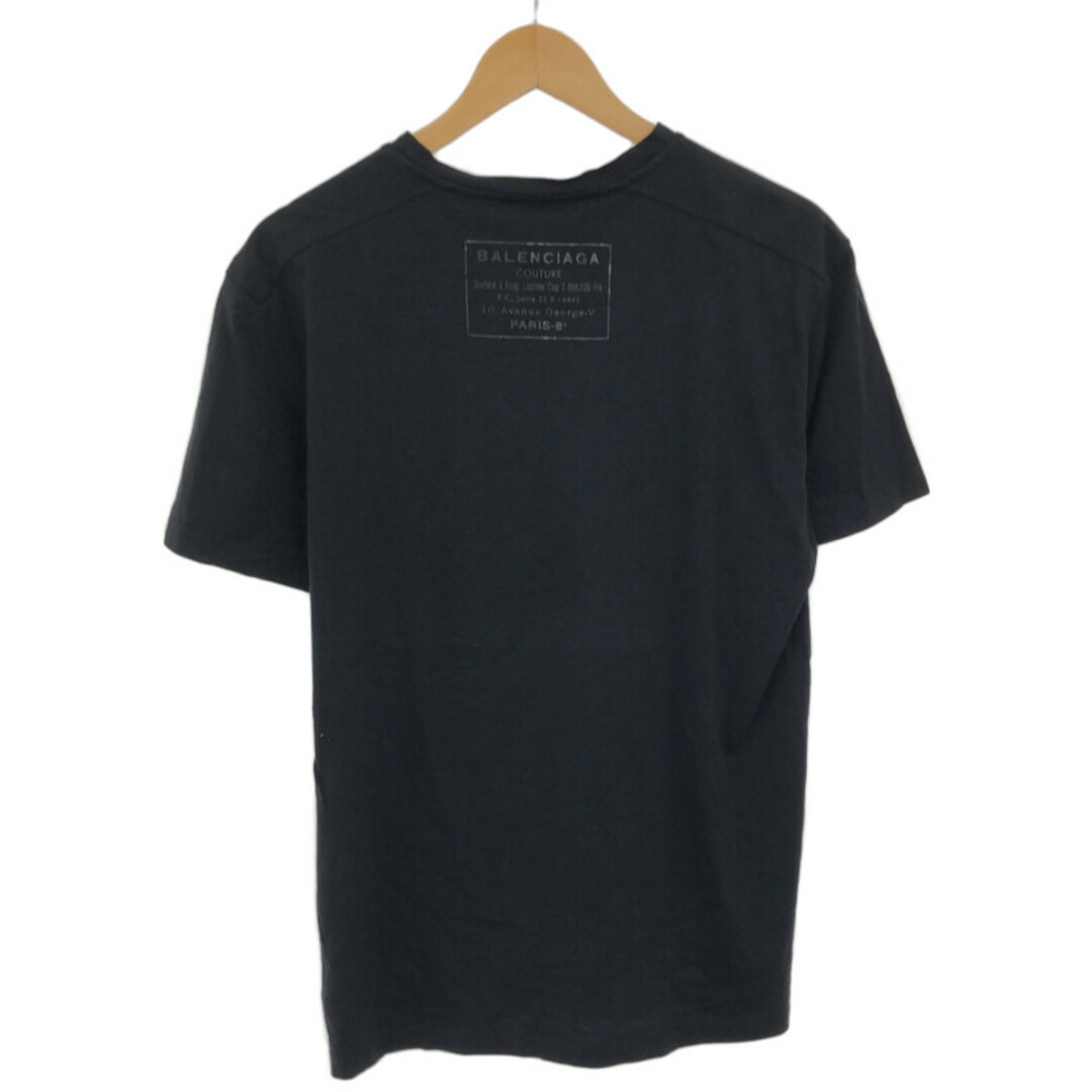 Balenciaga(バレンシアガ)のBALENCIAGA バレンシアガ 15SS スタンプロゴTシャツ ブラック M 375853 TMK15 メンズのトップス(Tシャツ/カットソー(半袖/袖なし))の商品写真