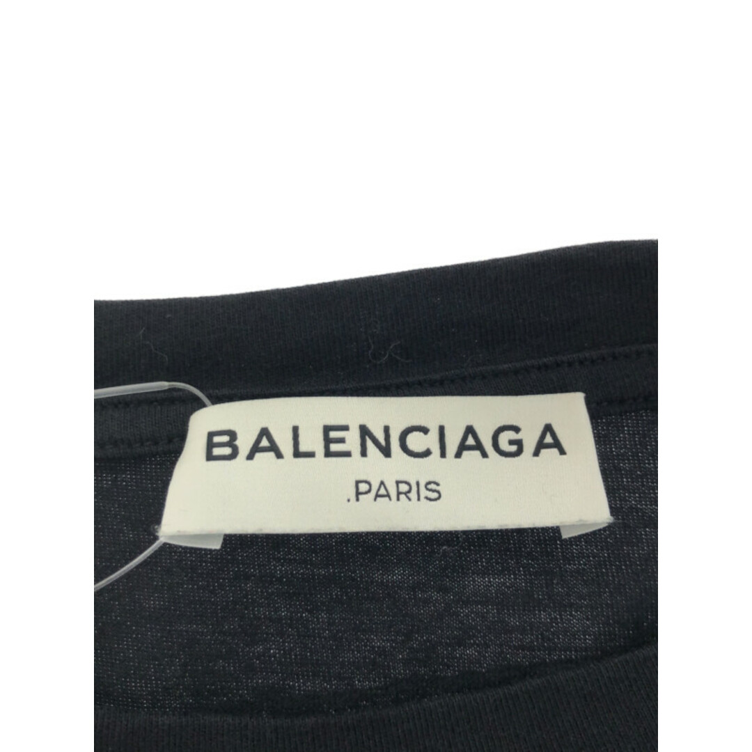 Balenciaga(バレンシアガ)のBALENCIAGA バレンシアガ 15SS スタンプロゴTシャツ ブラック M 375853 TMK15 メンズのトップス(Tシャツ/カットソー(半袖/袖なし))の商品写真