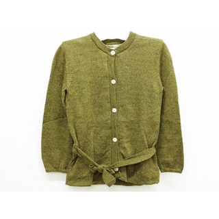 バーバリー(BURBERRY)の△バーバリー/BURBERRY△92cm(2Y) カーディガン カーキ【中古】子供服 キッズ kids 女の子 秋冬 409032(カーディガン)