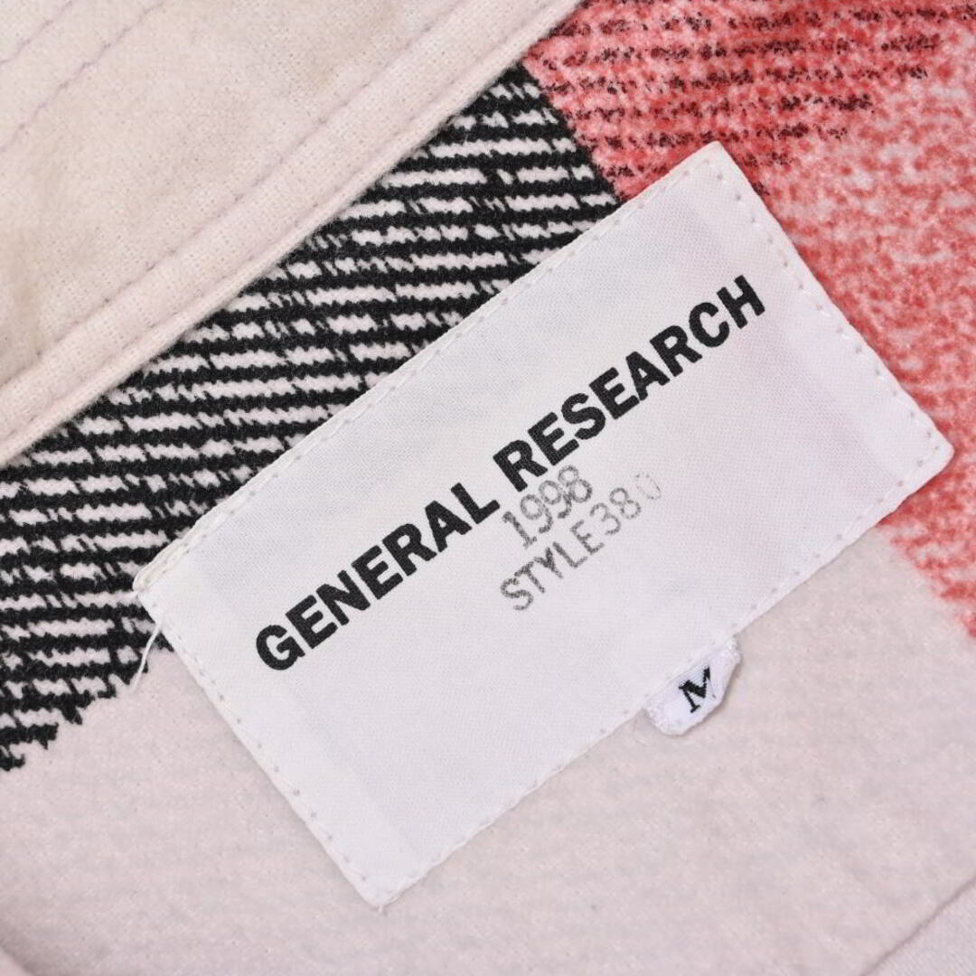 General Research(ジェネラルリサーチ)のGeneral Reserch パラサイトポケット チェック ネル シャツ メンズのトップス(シャツ)の商品写真