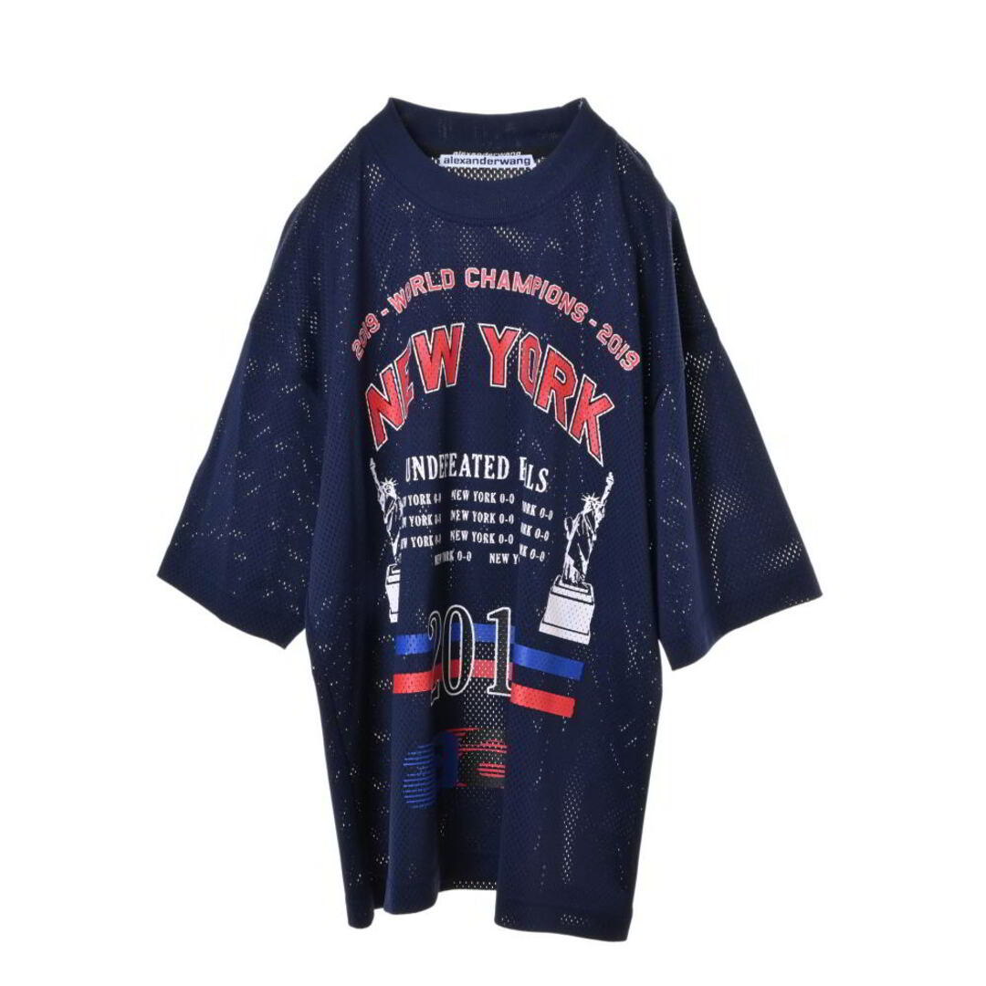 Alexander Wang - Alexander Wang プリント メッシュ カットソー Alexander Wang - Alexander Wang プリント メッシュ カットソー