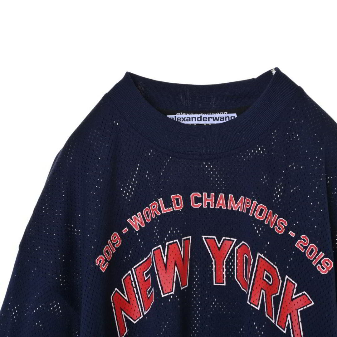 Alexander Wang - Alexander Wang プリント メッシュ カットソー Alexander Wang - Alexander Wang プリント メッシュ カットソー