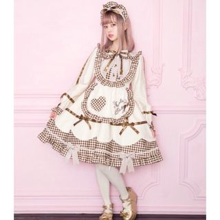 アンジェリックプリティー(Angelic Pretty)の【発送前値下げ】Chocolat DollワンピースSet(ひざ丈ワンピース)