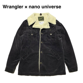 ラングラー(Wrangler)の☆別注 ラングラー × ナノユニバース コンチョ コーデュロイ ランチコート(ブルゾン)