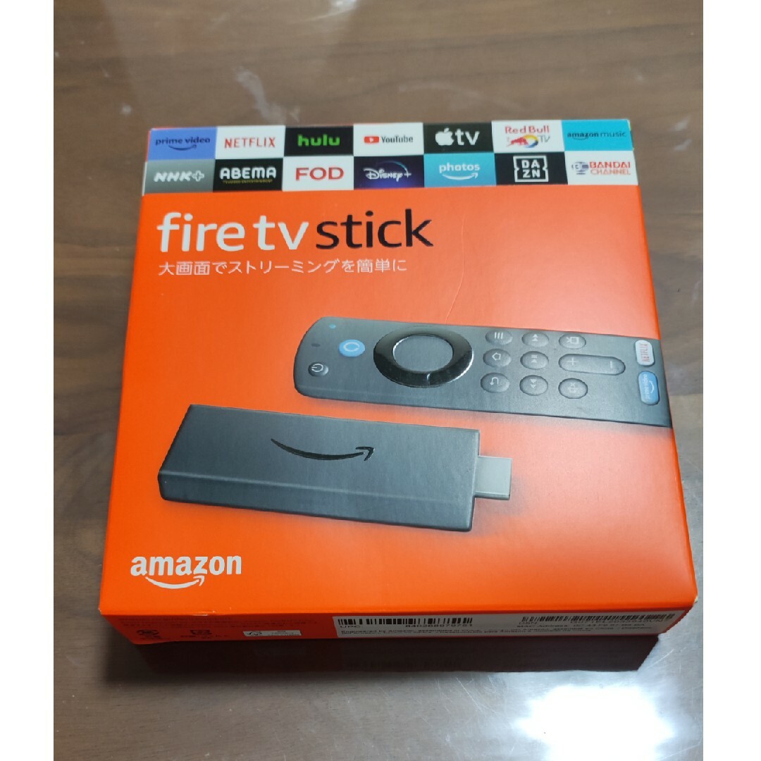 Amazon(アマゾン)のFire TV Stick - Alexa対応音声認識リモコン(第3世代)付属 スマホ/家電/カメラのテレビ/映像機器(その他)の商品写真