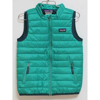 パタゴニア(patagonia)の‡パタゴニア/Patagonial‡110cm ベビーダウンセーターベスト 緑【中古】子供服 キッズ kids 男の子 女の子 春秋冬 020132(その他)