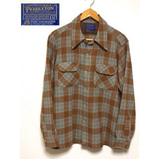 ペンドルトン(PENDLETON)のUSA古着70sビンテージ☆PENDLTONウールシャツ☆良色状態良し☆(シャツ)