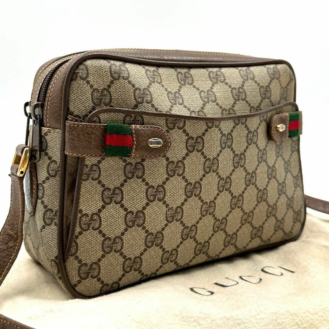 Gucci - 逸品✨GUCCI ショルダーバッグ シェリーライン アクセコ