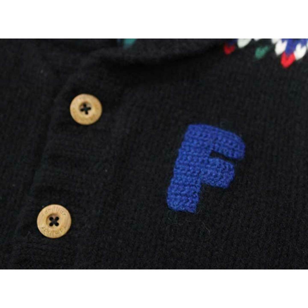 familiar(ファミリア)の☆ファミリア/familiar☆110cm ベスト 黒 【中古】子供服 キッズ kids 男の子 秋冬 600132 キッズ/ベビー/マタニティのベビー服(~85cm)(その他)の商品写真