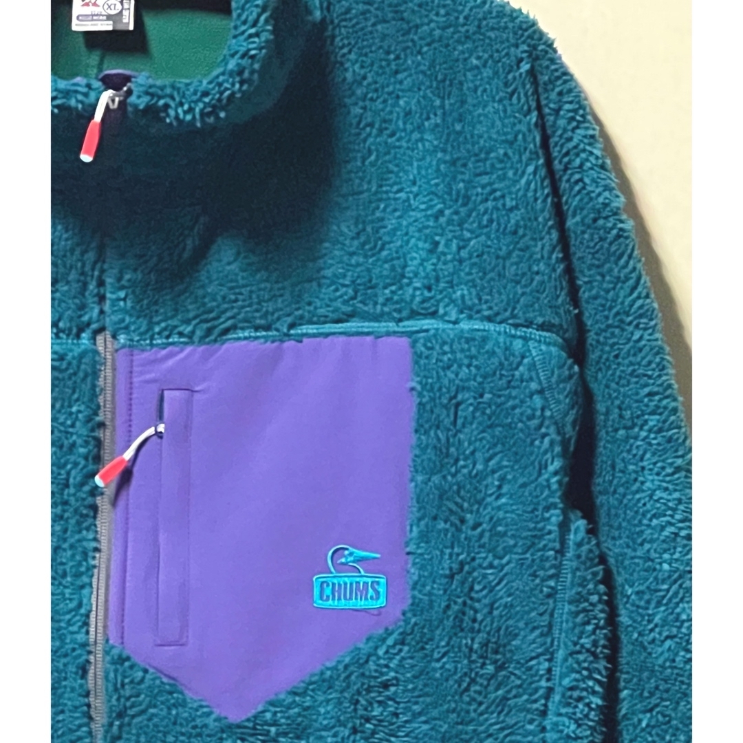 CHUMS(チャムス)の新品　CHUMS Fleece ジャケット　チャムス フリース　dtxl メンズのジャケット/アウター(その他)の商品写真