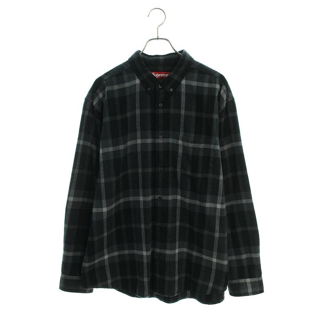 シュプリーム Plaid Flannel Shirt チェック柄長袖シャツ メンズ L