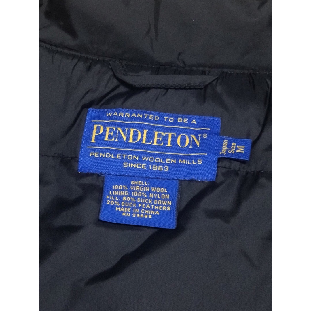 PENDLETON(ペンドルトン)のPENDLETONダウンベスト☆ ネイティブアメリカン柄ペンドルトン メンズのジャケット/アウター(ダウンベスト)の商品写真