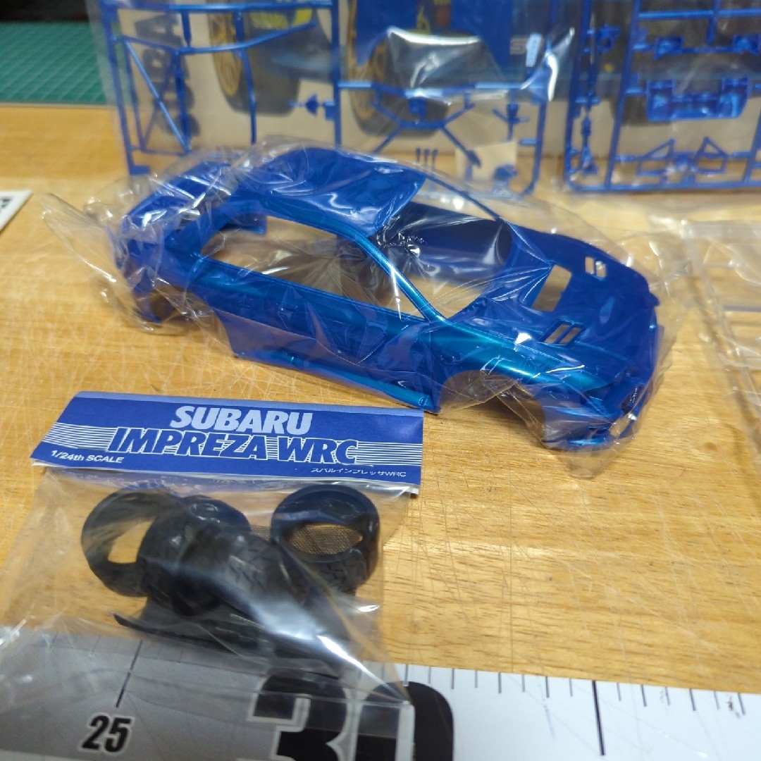 タミヤ1/24スバルインプレッサWRC'99 エンタメ/ホビーのおもちゃ/ぬいぐるみ(模型/プラモデル)の商品写真