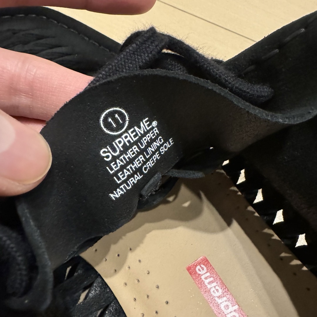 Supreme(シュプリーム)のSupreme Clarks Woven Wallabee US11 29cm メンズの靴/シューズ(ブーツ)の商品写真