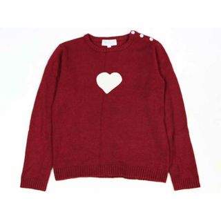 アニエスベー(agnes b.)の【秋冬物 新入荷!】☆アニエスb/アニエスベー/agnes b. ENFANT☆135cm セーター/ニット ワインレッド 【中古】子供服 キッズ kids 女の子 秋冬 011132(ニット/セーター)