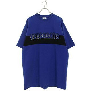 ヴェトモン(VETEMENTS)のヴェトモン  UE51TR780N カットアップロゴTシャツ メンズ S(Tシャツ/カットソー(半袖/袖なし))