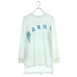 マルニ(Marni)のマルニ  THJE0129PF フロントプリント長袖カットソー レディース 38(カットソー(長袖/七分))