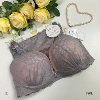 SALE★下着☆F80L ブラ&ショーツ 女装 男性様も！②(ブラ&ショーツセット)